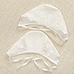 Трикотажный чепчик из кружева "Анастасия"