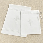 Мешочек для крестильных принадлежностей "Перышко"