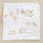 Крестильный набор для девочки "Василиса" с полотенцем