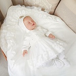 Комплект на выписку девочки "Услада" Флеоле