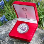 Серебряная медаль "С рождением девочки"