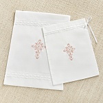 Мешочек для крестильных принадлежностей "Перышко"