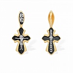 Серебряный крестик 14688АКВ