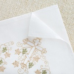 Крестильный комплект "Георгий" для мальчика с пеленкой