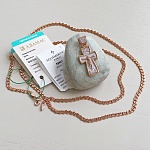 Золотой крестик 12546АКВ, взрослый