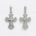 Серебряный крестик 11434АКВ