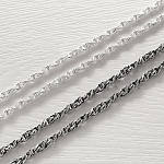 Серебряная цепочка Аврора 0,6