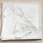 Крестильный набор для ребенка "Классика" с полотенцем