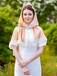 Православная накидка с капюшоном "Мелитина"