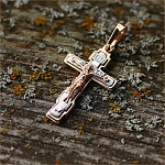 Золотой крестик 11940АКВ