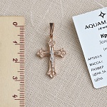 Золотой крестик 10274АКВ