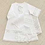 Крестильное платье "Пелагея" для девочки