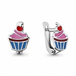 Серьги кексики 33135, детские