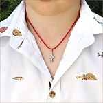 Золотой крестик 12153АКВ