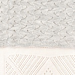 Плед "Нила",  серый