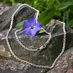 Серебряная цепочка Гарибальди 0,5