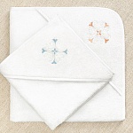 Махровый крестильный уголок с равносторонним крестом