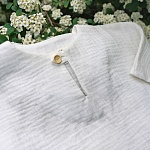 Костюмчик из муслина Дуэт молочно-серый для мальчика