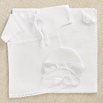 Крестильный комплект "Егор" для мальчика с пеленкой