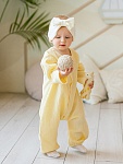 Комбинезон Облачко желтый из муслина
