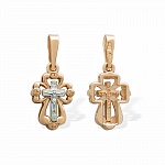 Золотой крестик 12137АКВ