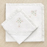 Крестильный набор для девочки "Серафима" с полотенцем