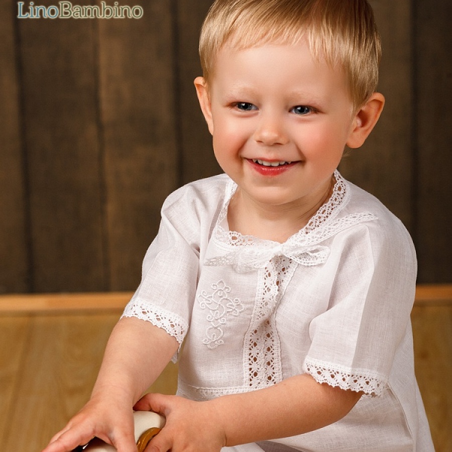 Фото товара "Крестильный набор для мальчика "Егор" с полотенцем" при наведении