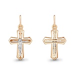 Золотой крестик 14947АКВ