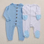 Комбинезон "Капелька" голубой