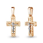 Золотой крестик 14879АКВ