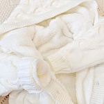 Утепленный комбинезон  "Остин" с капюшоном, молочный