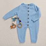 Комбинезон "Капелька" голубой