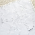 Крестильный комплект "Классика" для ребенка с пеленкой