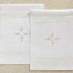 Мешочек "Крест с ромбиками"