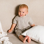 Льняной комбинезон Ветерок тауп