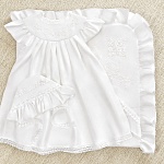 Нарядная крыжма с капюшоном "Дарья"