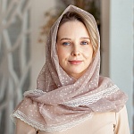 Платок из фатина "Аленушка"