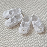 Туфельки детские "Крестильные"
