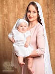 Крестильная распашонка "Анна" для девочки
