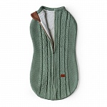 Вязаный кокон для новорожденного Loom оливковый