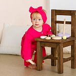 Комбинезон Облачко фуксия из муслина