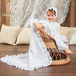 Нарядная крыжма с капюшоном "Дарья"