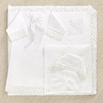 Крестильный набор для девочки "Ирина" с полотенцем 