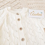 Комплект  "Нила" на выписку, молочный