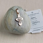 Золотой крестик 14717АКВ