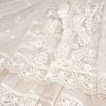 Кружевной платок с капюшоном "Анастасия"