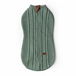 Вязаный кокон для новорожденного Loom оливковый