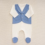 Костюмчик/комплект с уголком Денди озерная рябь