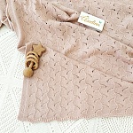 Плед "Нила",  пудра