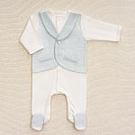 Костюмчик/комплект с уголком Денди всплеск волны